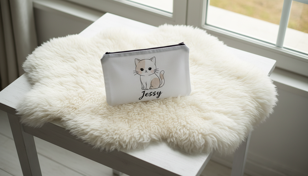 Pochette Personalizzata Line Art con Nome