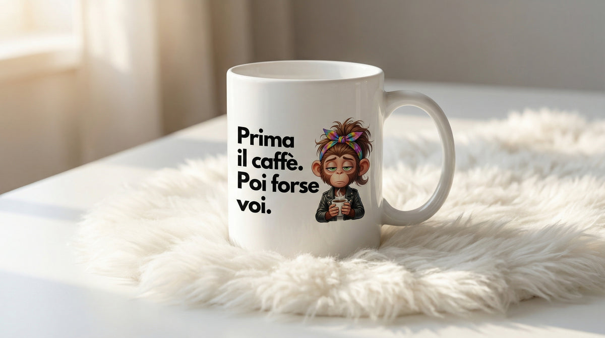 Tazza Ironica per Mamme (personalizzabile)