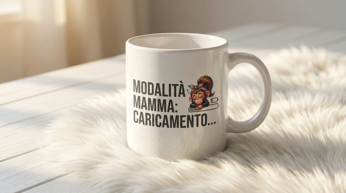 Tazza Ironica per Mamme (personalizzabile)